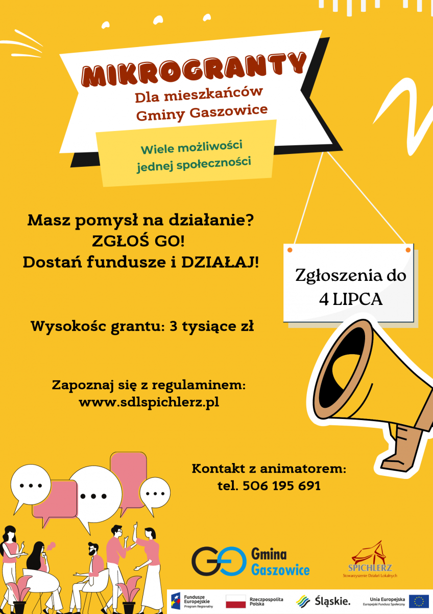 mikrogranty dla mieszancow gminy gaszowice